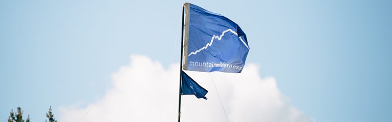 Le drapeau de l'association Mountain Wilderness flotte fièrement à Peyre Moutte, situé dans la commune de Cervières, dans les Hautes-Alpes. Ce site emblématique, en plein cœur des montagnes des Alpes du Sud, représente les actions de Mountain Wilderness pour la préservation de la nature et la lutte contre l'impact environnemental en montagne. Découvrez ce lieu magnifique et les efforts de l'association pour protéger les paysages et la biodiversité des Hautes-Alpes.