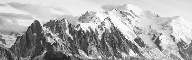 Mont Blanc mer de nuages
